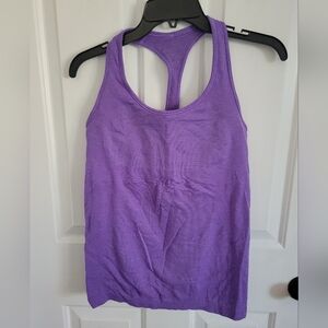 Lululemon Purple Racerback Athletic Tank Top Women’s Small Yoga Workout